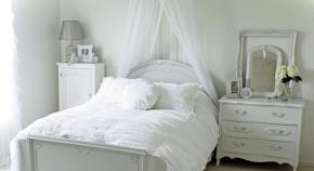 Прованс в интерьере спальни Розовая спальня в стиле прованс